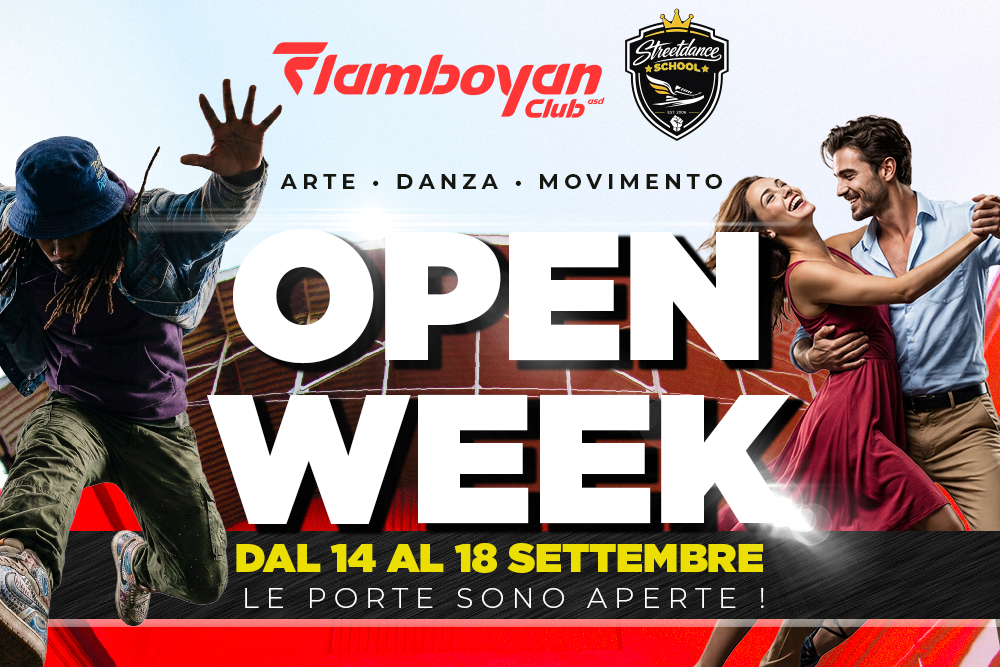 OPEN WEEK 2026 - Scegli il tuo percorso